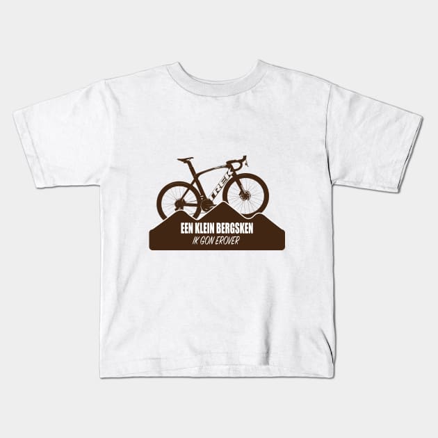 een klein bergaken ik gon erover Kids T-Shirt by Lins-penseeltje